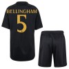 Conjunto (Camiseta+Pantalón Corto) Real Madrid Bellingham 5 Tercera Equipación 23-24 - Niño